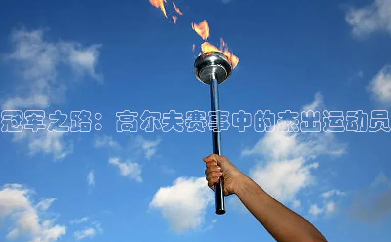 冠军之路：高尔夫赛事中的杰出运动员